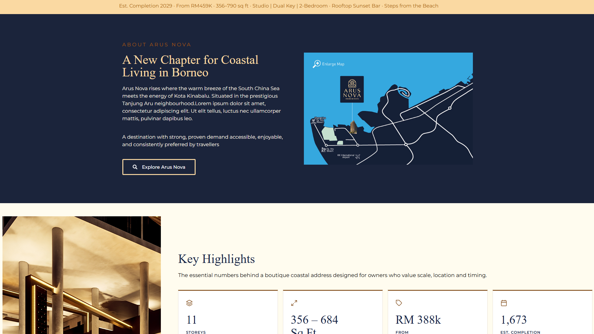 Arus Nova Homepage